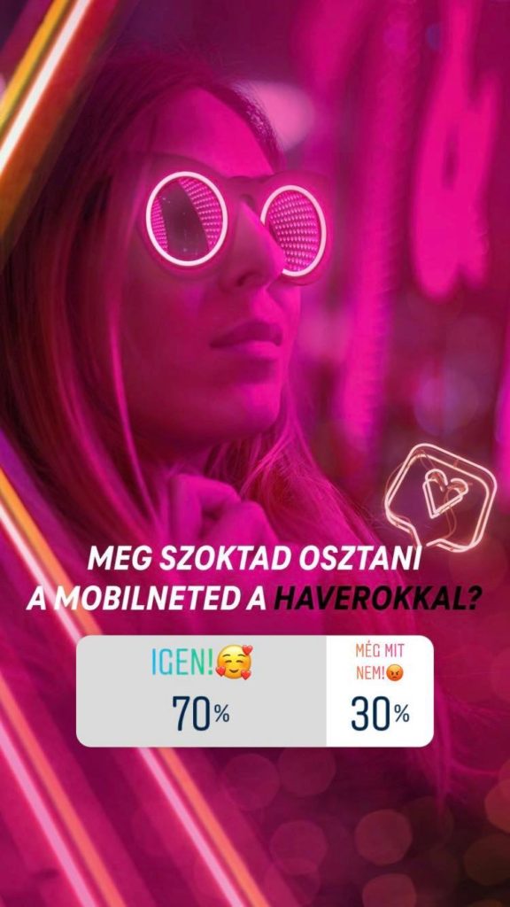 Telekom Instagram kutatás