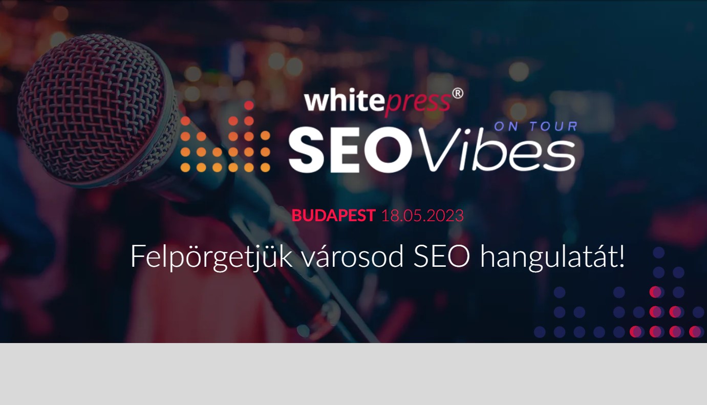 seo vibes on tour budapest 2023