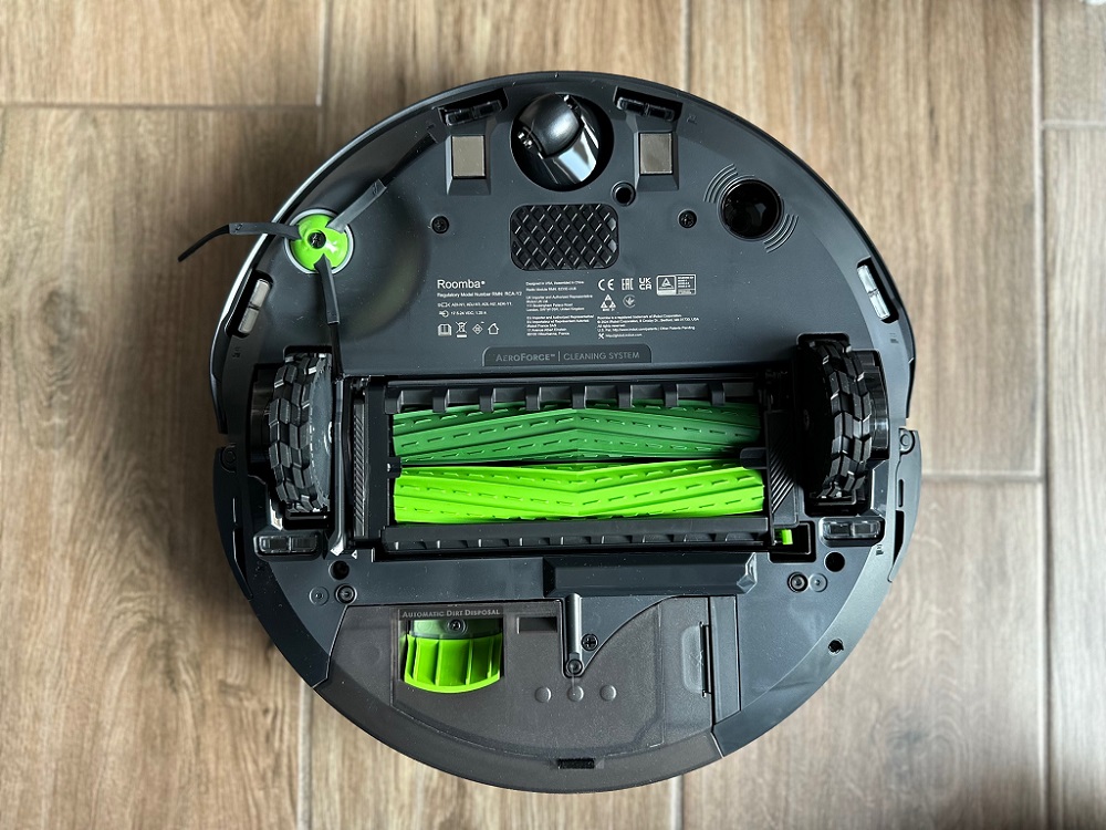 irobot roomba combo 10 alulnézet